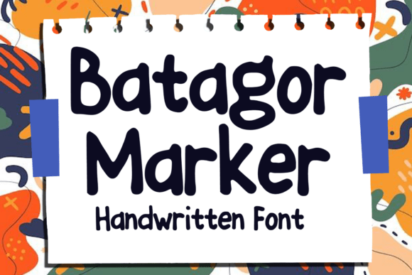 Batagor Marker: A Font That Brings Playfulness to Every Project