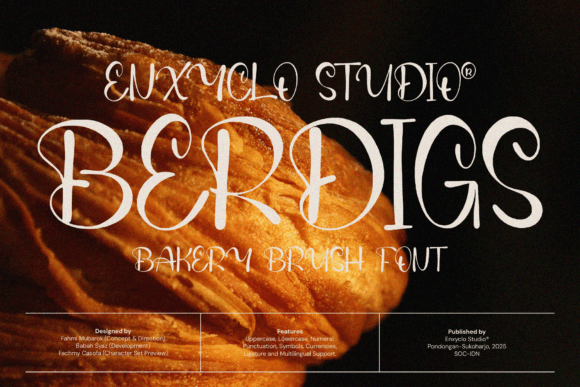 Berdigs: A Warm Script Font for Editorial Design