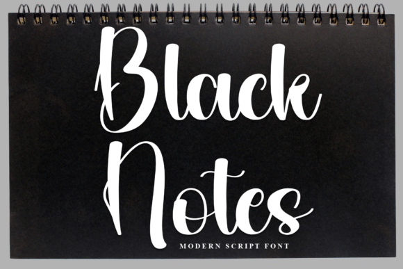 Black Notes: The Font That Elevates Your Brand