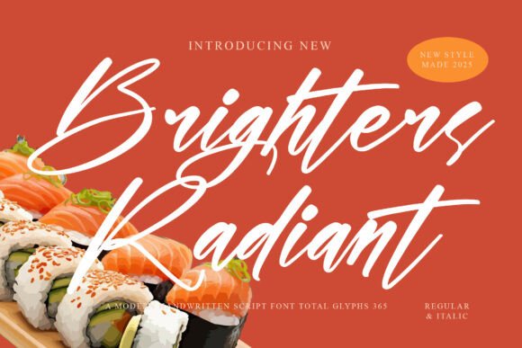 Brighters Radiant: A Font for Editorial Grace