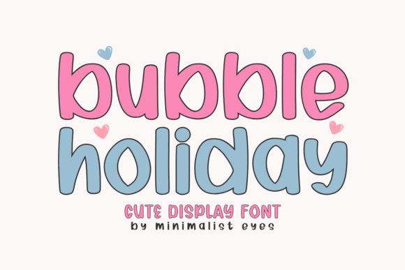 Bubble Holiday: The Font That Adds Playfulness to Your Campaigns