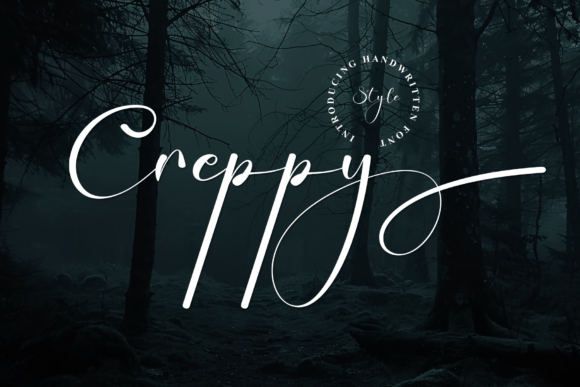 Creppy: A Script Font That Elevates Branding with Drama and Elegance