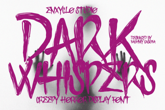 Dark Whispers: The Font That Elevates Your Brand’s Visual Identity