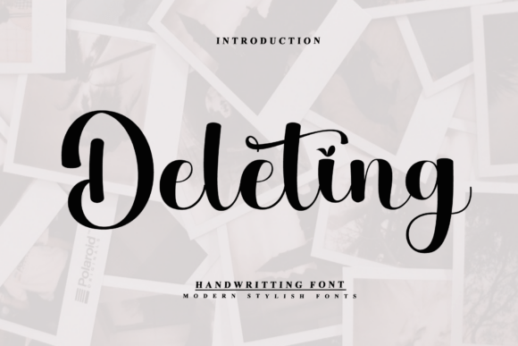 Deleting: A Font That Elevates Your Brand