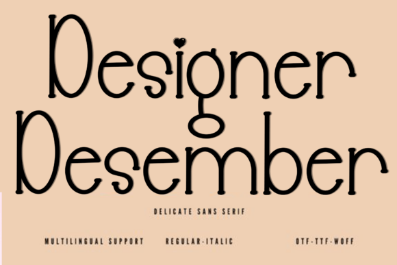 Designer Desember: A Font That Brings Warmth to Your Campaigns