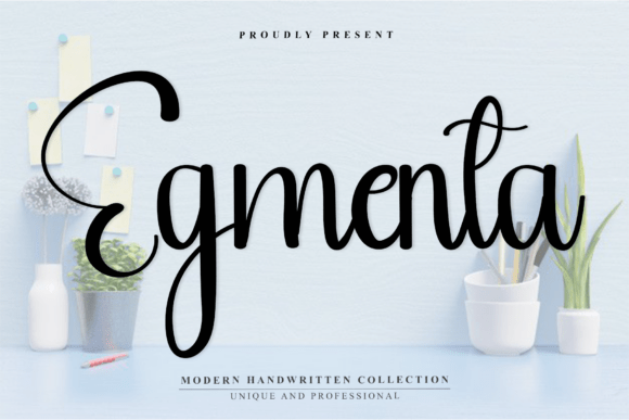 Emgenta: A Font That Adds Elegance to Branding Projects