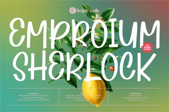 Emporium Sherlock: A Font for the Curious Mind