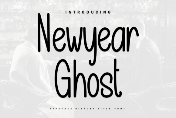 Font Choice That Stands Out: Newyear Ghost in Web Design