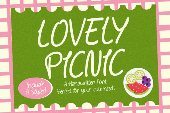 Font Review: Lovely Picnic for Small Business Branding