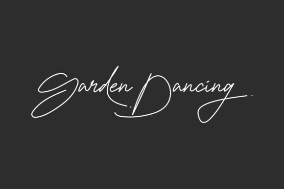 Garden Dancing: A Warm Script Font for Branding and Design