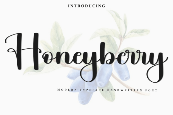 Honeyberry: A Script Font That Elevates Your Brand’s Visual Voice