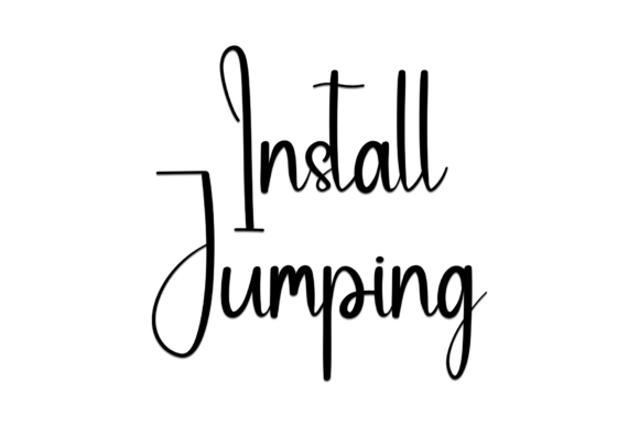 Install Jumping: A Font That Adds Personality to Your Digital Content