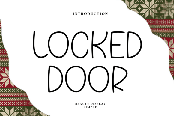 Locked Door: A Font That Elevates Your Brand