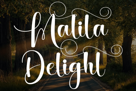 Malila Delight Font: A Script with Soul