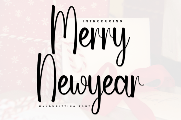 Merry Newyear: A Timeless Script Font for Digital Design