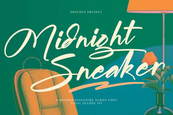 Midnight Sneaker: A Font for Dynamic Digital Storytelling