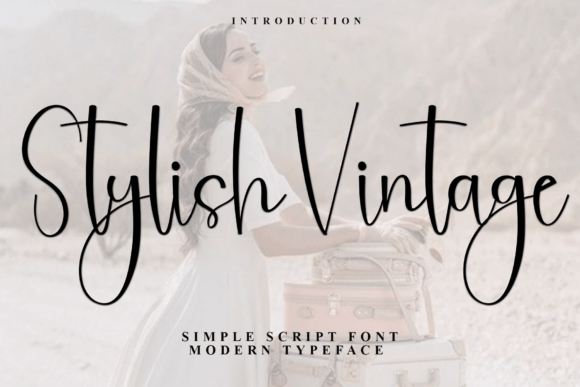 Stylish Vintage Font for Campaigns