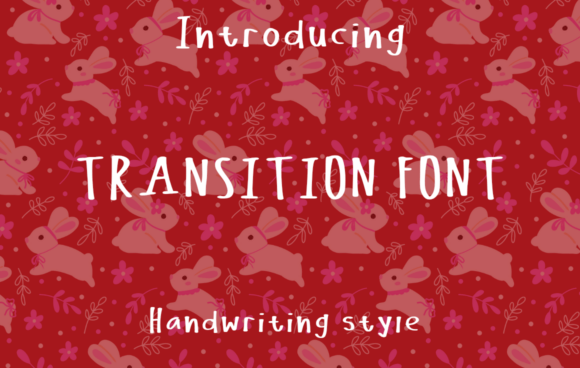 Transition: A Versatile Script Font for Editorial Design
