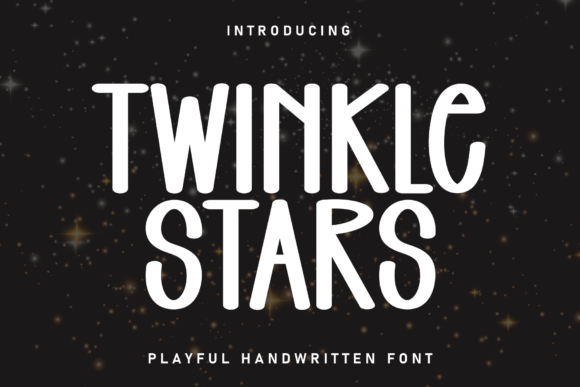 Twinkle Stars: A Font That Sparks Creativity
