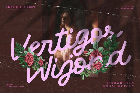 Vertigos Wijond: A Script Font for Dynamic Digital Campaigns