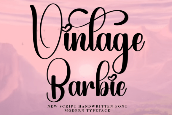 Vintage Barbie: A Font That Adds Holiday Magic to Your Brand
