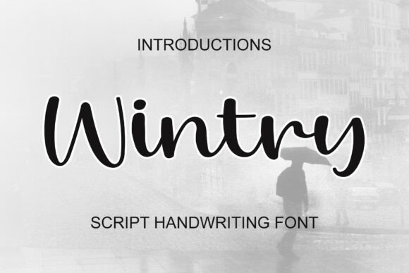 Wintry: The Script Font That Elevates Your Brand’s Visual Story